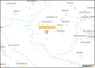 map of Onanauri