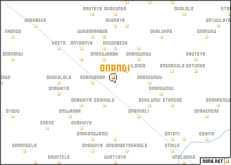 map of Onandi