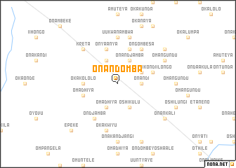 map of Onandomba