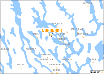 map of Onangama