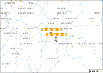 map of Onaningka