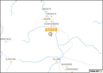 map of Onapa