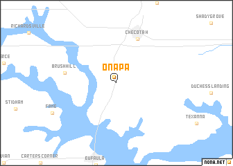 map of Onapa