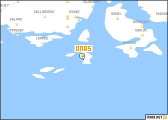 map of Onas