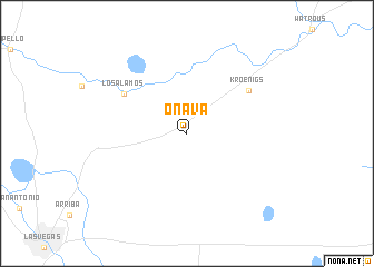 map of Onava