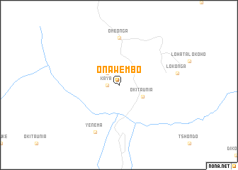 map of Onawembo