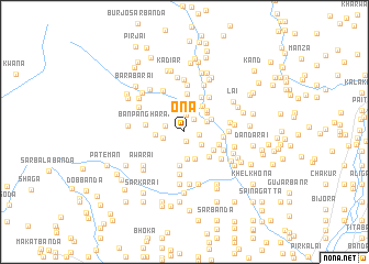 map of Ona