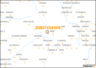 map of Onbatédèmpo