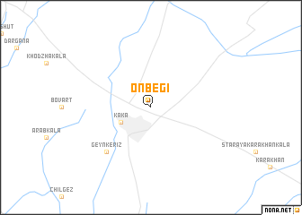 map of On-Begi