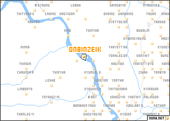 map of Onbinzeik