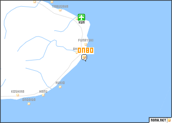 map of Onbō