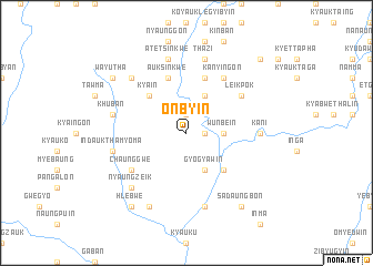 map of Onbyin