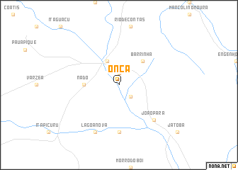 map of Onça