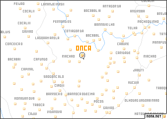 map of Onça