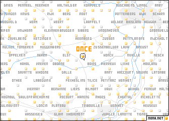 map of Once