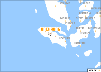 map of Ônchaung