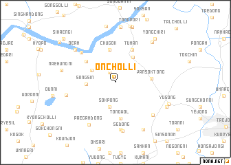 map of Onch\