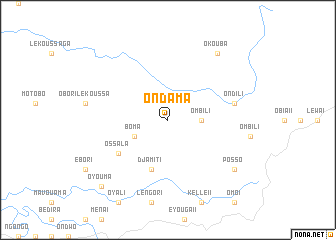 map of Ondama