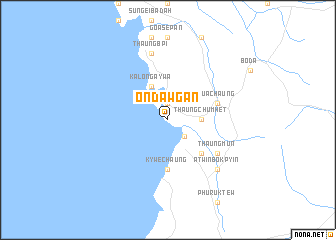 map of Ondawgan