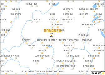 map of Ondawzu