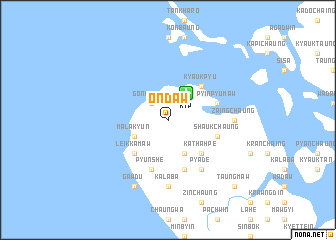 map of Ôndaw