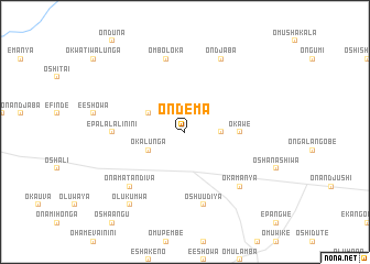 map of Ondema