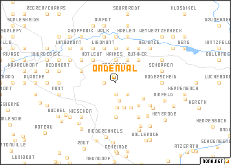 map of Ondenval