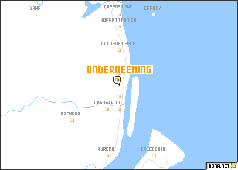 map of Onderneeming