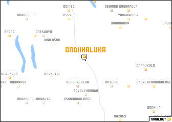 map of Ondiihaluka