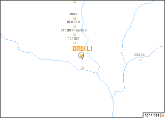 map of Ondili