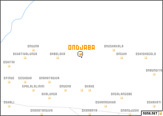 map of Ondjaba