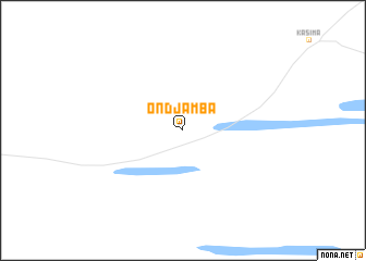 map of Ondjamba
