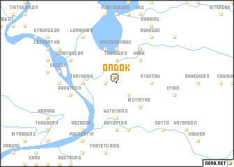 map of Ondok