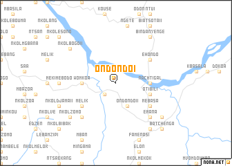 map of Ondondo I