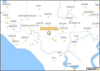 map of Ondongol