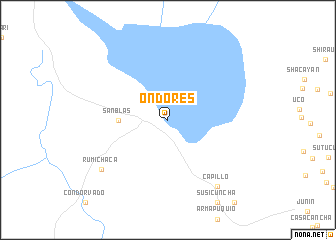 map of Ondores