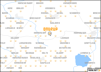 map of Ondrup