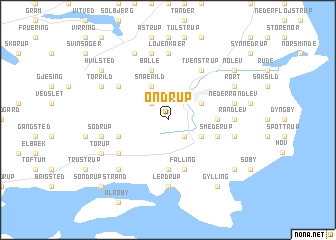 map of Ondrup