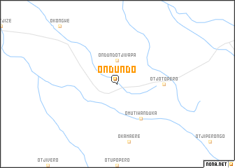 map of Ondundo