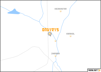 map of Ondyrys