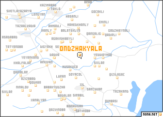 map of Ondzhakyala