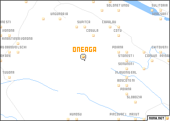 map of Oneaga