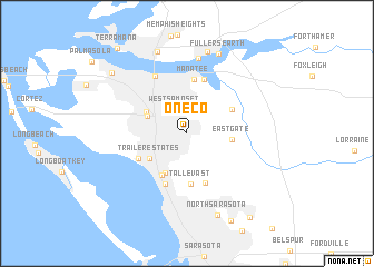 map of Oneco