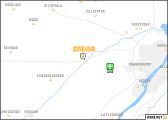 map of Oneida