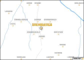 map of Onema Denga
