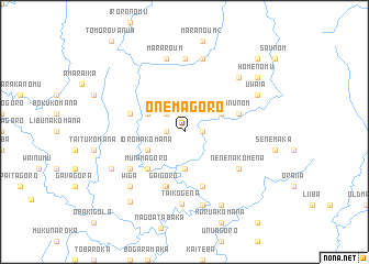 map of Onemagoro