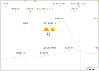 map of Ongala