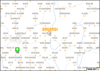 map of Ongandi