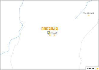 map of Onganja