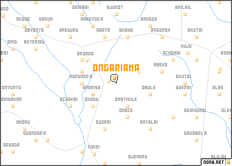 map of Ongariama